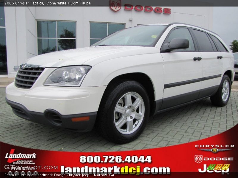 Stone White / Light Taupe 2006 Chrysler Pacifica