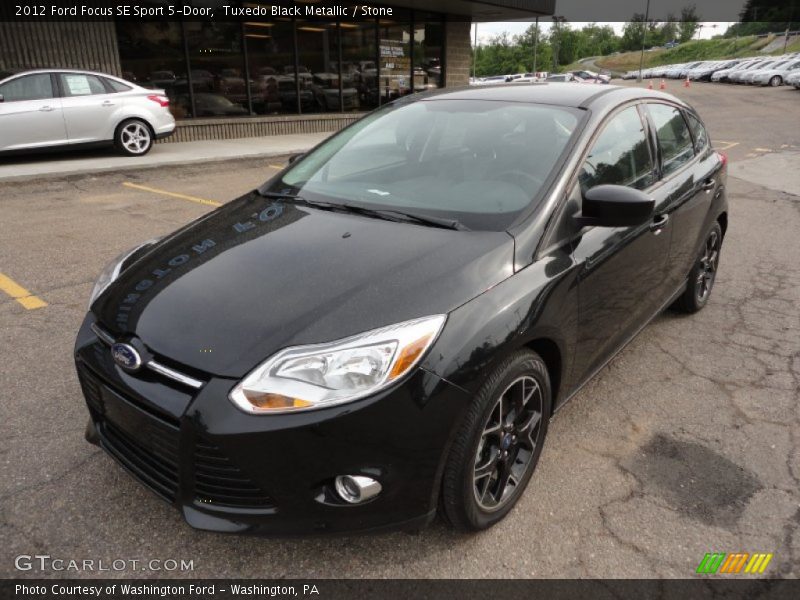 Tuxedo Black Metallic / Stone 2012 Ford Focus SE Sport 5-Door