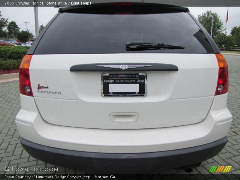 Stone White / Light Taupe 2006 Chrysler Pacifica