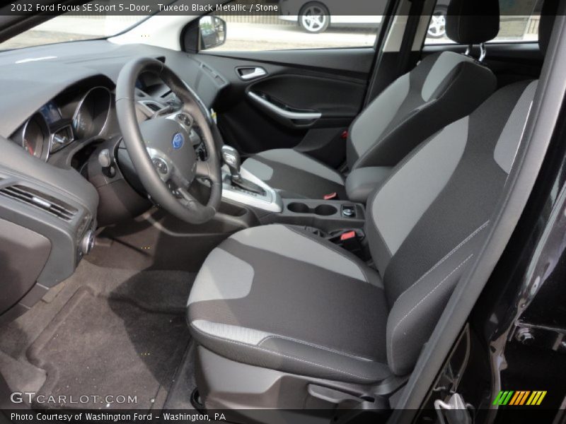 Tuxedo Black Metallic / Stone 2012 Ford Focus SE Sport 5-Door