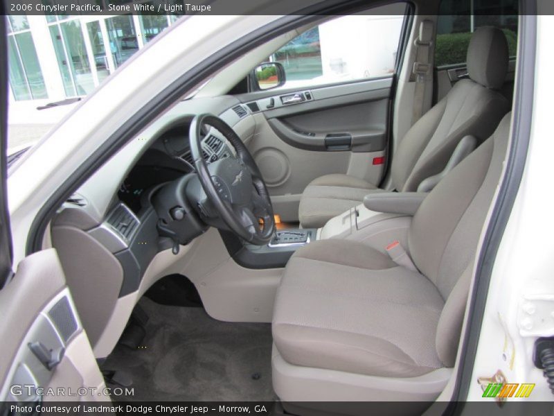 Stone White / Light Taupe 2006 Chrysler Pacifica