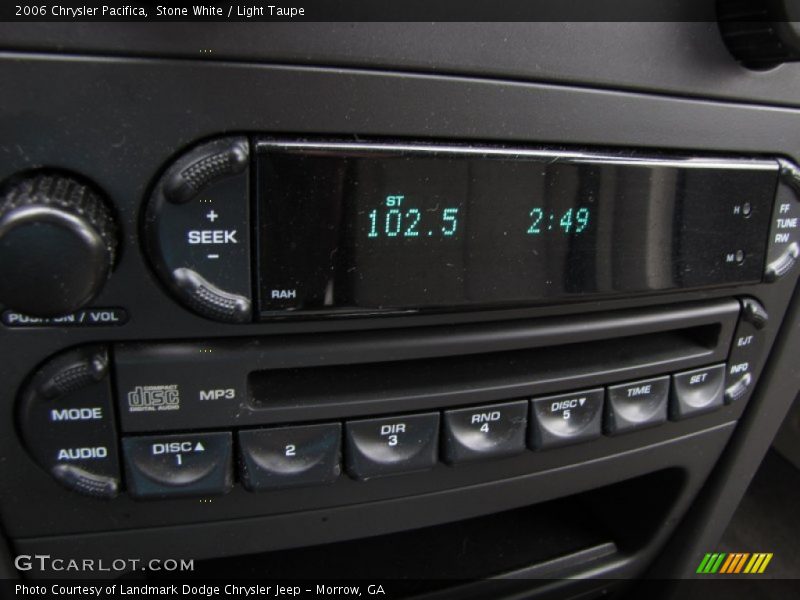 Stone White / Light Taupe 2006 Chrysler Pacifica