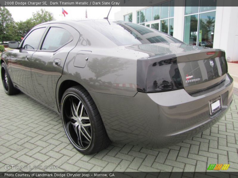 Dark Titanium Metallic / Dark Slate Gray 2008 Dodge Charger SE