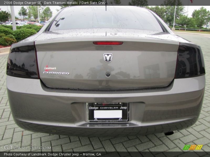 Dark Titanium Metallic / Dark Slate Gray 2008 Dodge Charger SE