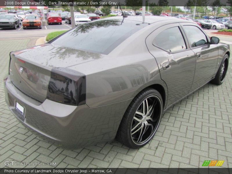 Dark Titanium Metallic / Dark Slate Gray 2008 Dodge Charger SE