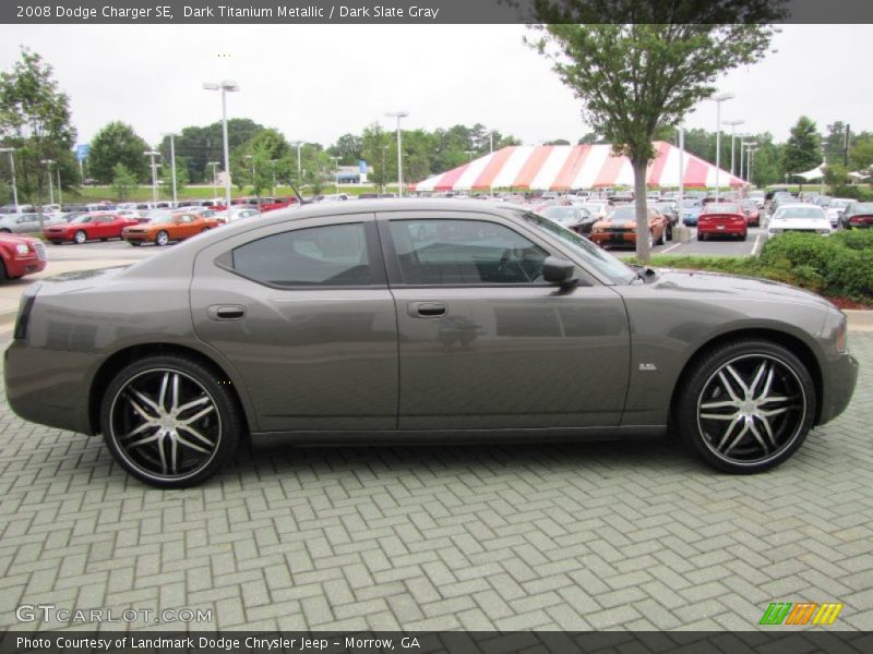 Dark Titanium Metallic / Dark Slate Gray 2008 Dodge Charger SE