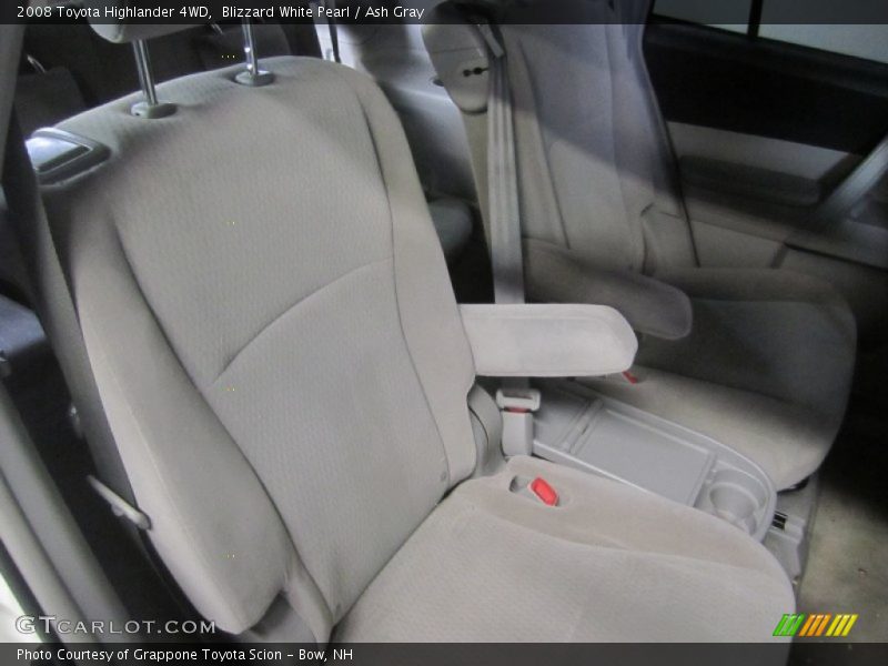 Blizzard White Pearl / Ash Gray 2008 Toyota Highlander 4WD