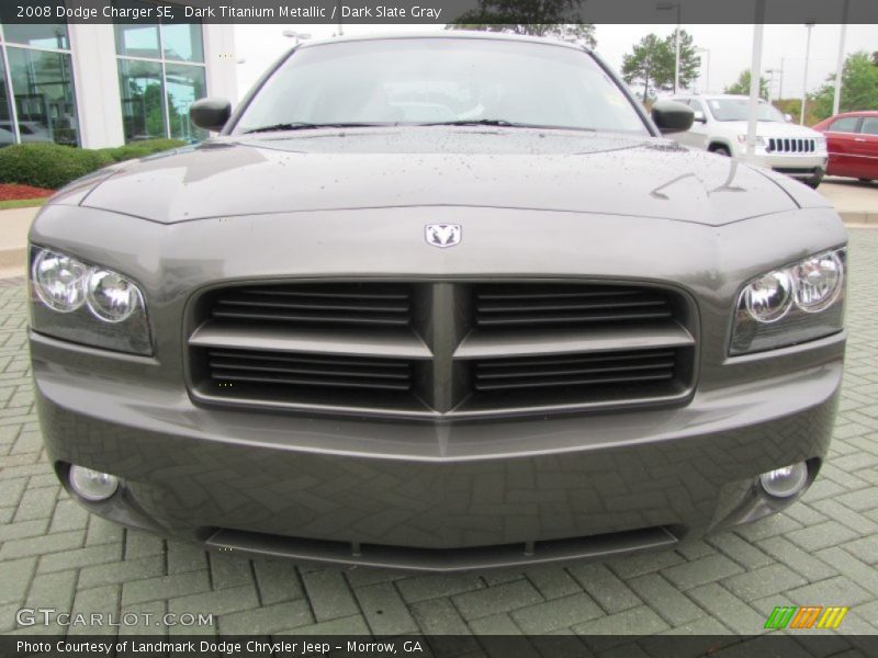 Dark Titanium Metallic / Dark Slate Gray 2008 Dodge Charger SE