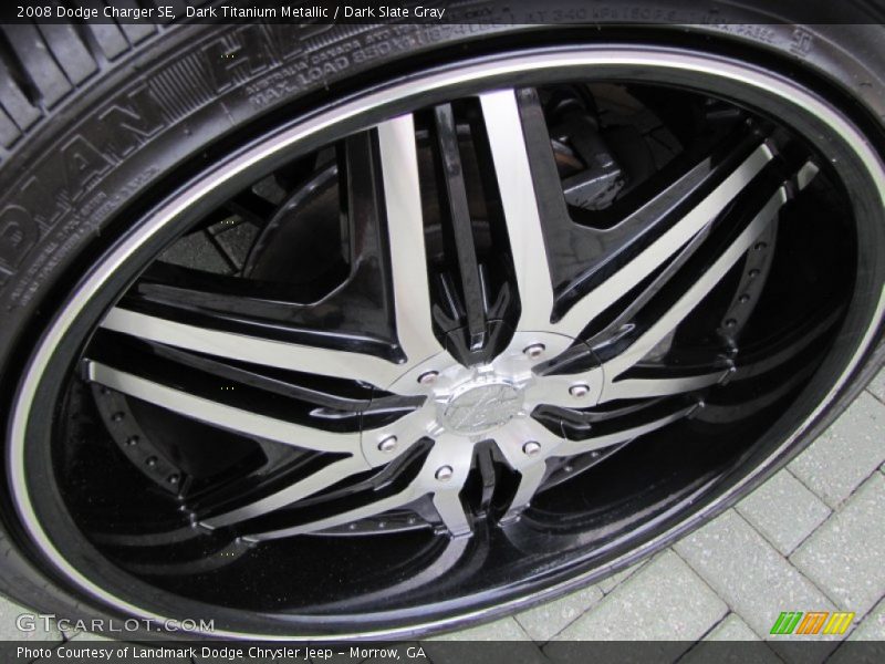Custom Wheels of 2008 Charger SE