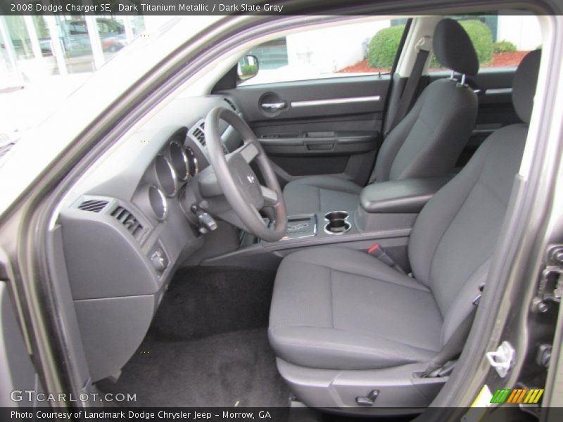 Dark Titanium Metallic / Dark Slate Gray 2008 Dodge Charger SE