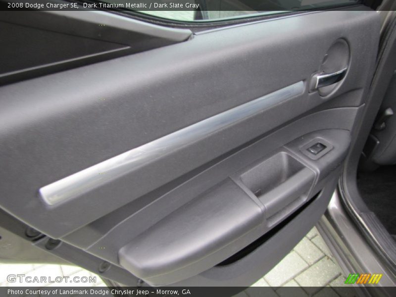 Dark Titanium Metallic / Dark Slate Gray 2008 Dodge Charger SE