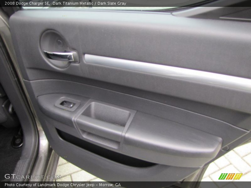 Dark Titanium Metallic / Dark Slate Gray 2008 Dodge Charger SE