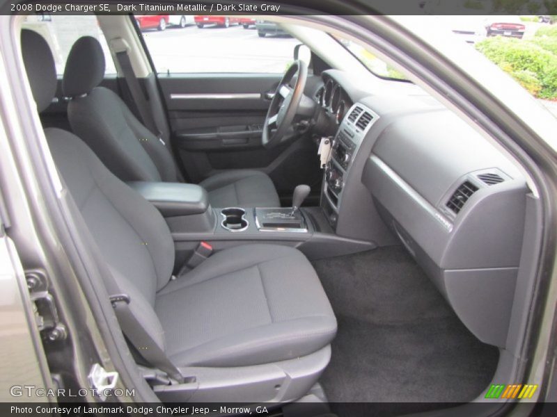 Dark Titanium Metallic / Dark Slate Gray 2008 Dodge Charger SE