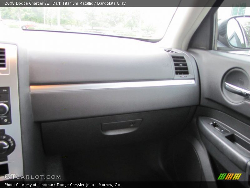 Dark Titanium Metallic / Dark Slate Gray 2008 Dodge Charger SE