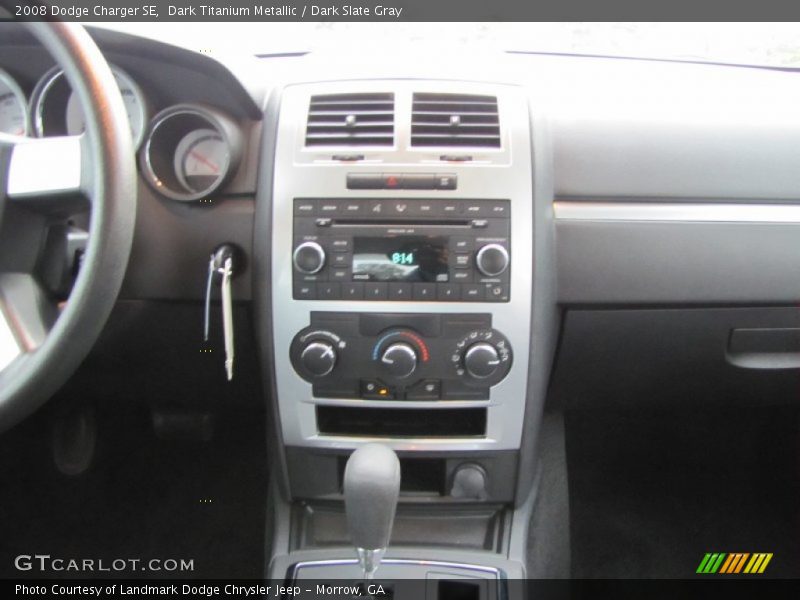 Dark Titanium Metallic / Dark Slate Gray 2008 Dodge Charger SE