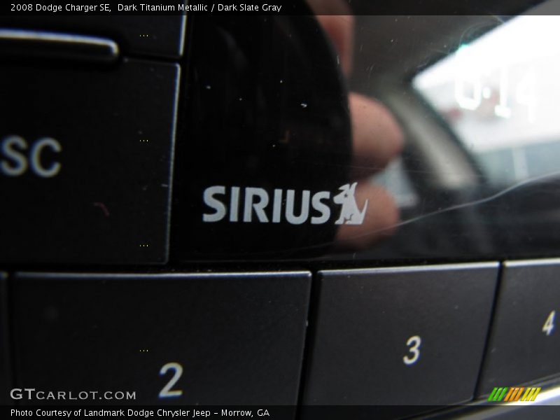Dark Titanium Metallic / Dark Slate Gray 2008 Dodge Charger SE