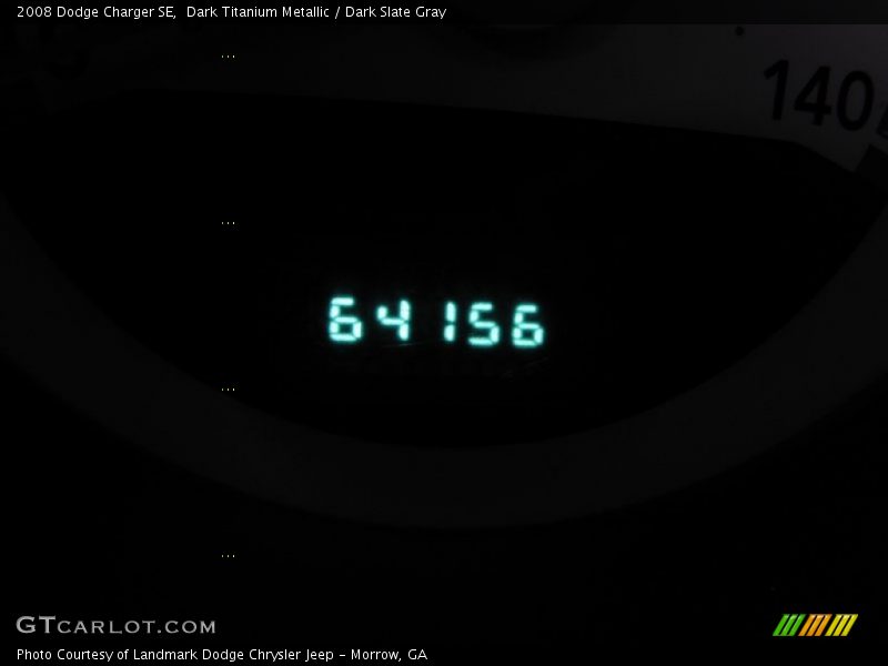 Dark Titanium Metallic / Dark Slate Gray 2008 Dodge Charger SE