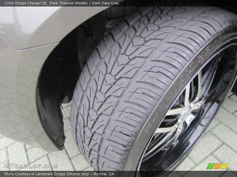 Dark Titanium Metallic / Dark Slate Gray 2008 Dodge Charger SE