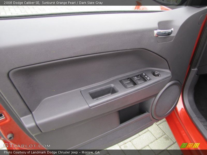 Sunburst Orange Pearl / Dark Slate Gray 2008 Dodge Caliber SE