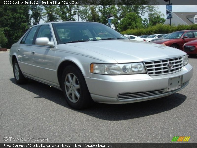 Sterling Silver / Dark Gray 2002 Cadillac Seville SLS