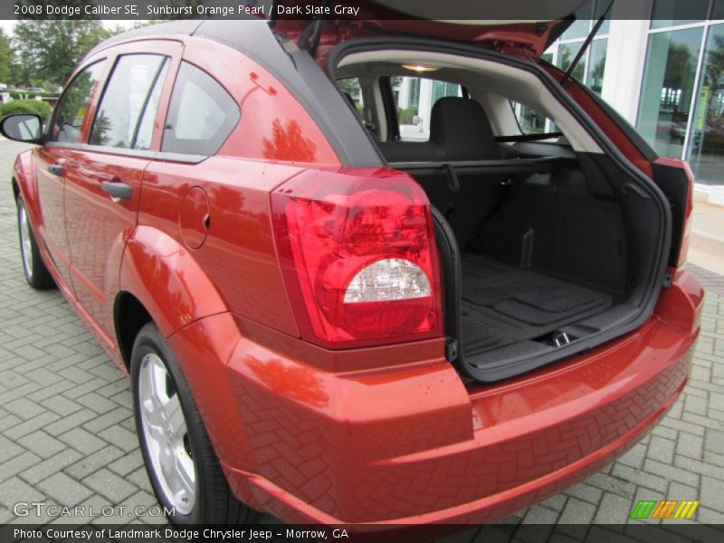 Sunburst Orange Pearl / Dark Slate Gray 2008 Dodge Caliber SE