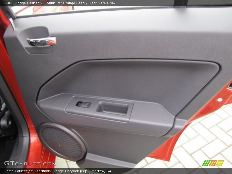 Sunburst Orange Pearl / Dark Slate Gray 2008 Dodge Caliber SE