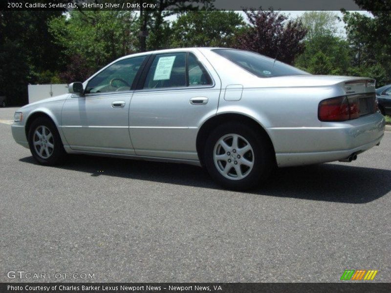 Sterling Silver / Dark Gray 2002 Cadillac Seville SLS