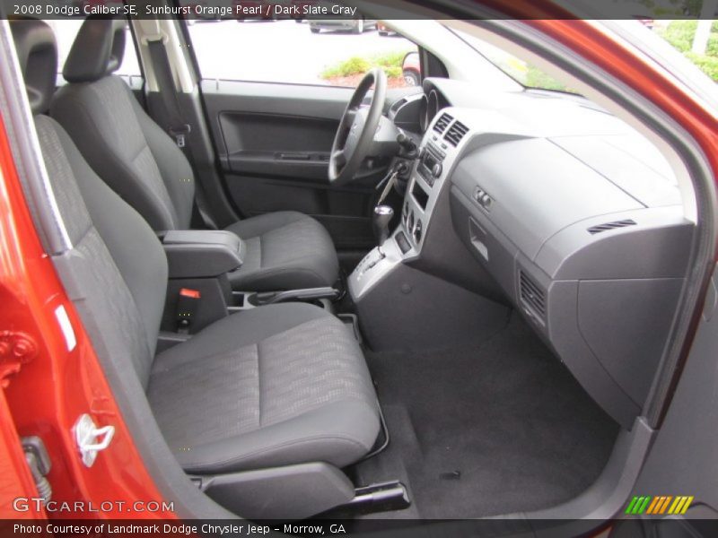 Sunburst Orange Pearl / Dark Slate Gray 2008 Dodge Caliber SE