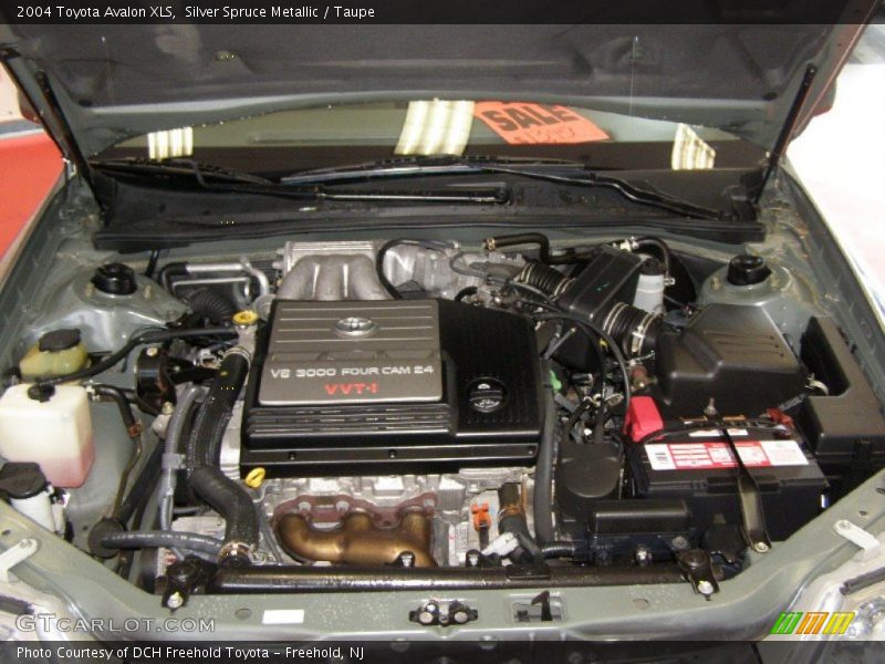 Silver Spruce Metallic / Taupe 2004 Toyota Avalon XLS
