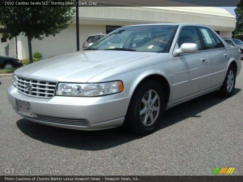Sterling Silver / Dark Gray 2002 Cadillac Seville SLS