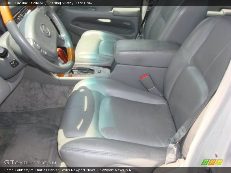 Sterling Silver / Dark Gray 2002 Cadillac Seville SLS