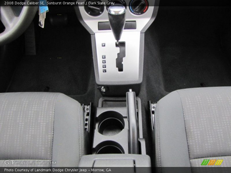 Sunburst Orange Pearl / Dark Slate Gray 2008 Dodge Caliber SE