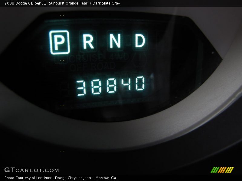 Sunburst Orange Pearl / Dark Slate Gray 2008 Dodge Caliber SE