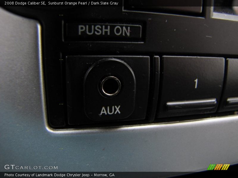 Sunburst Orange Pearl / Dark Slate Gray 2008 Dodge Caliber SE