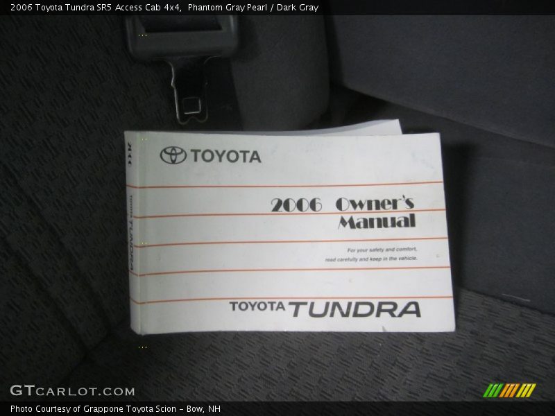 Phantom Gray Pearl / Dark Gray 2006 Toyota Tundra SR5 Access Cab 4x4