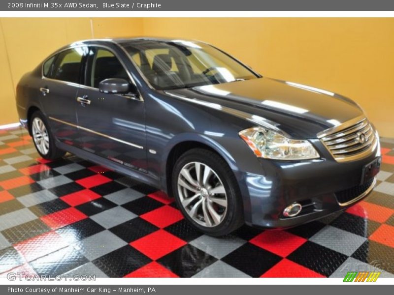 Blue Slate / Graphite 2008 Infiniti M 35x AWD Sedan