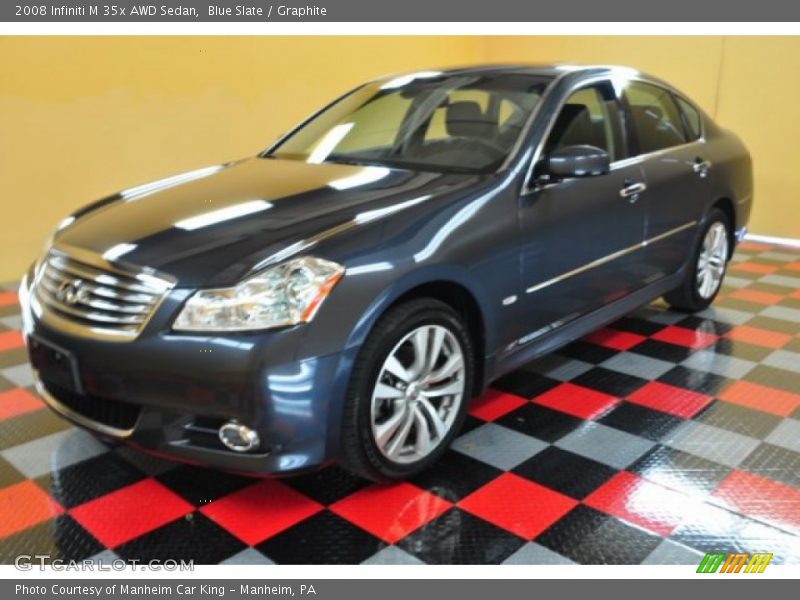 Blue Slate / Graphite 2008 Infiniti M 35x AWD Sedan