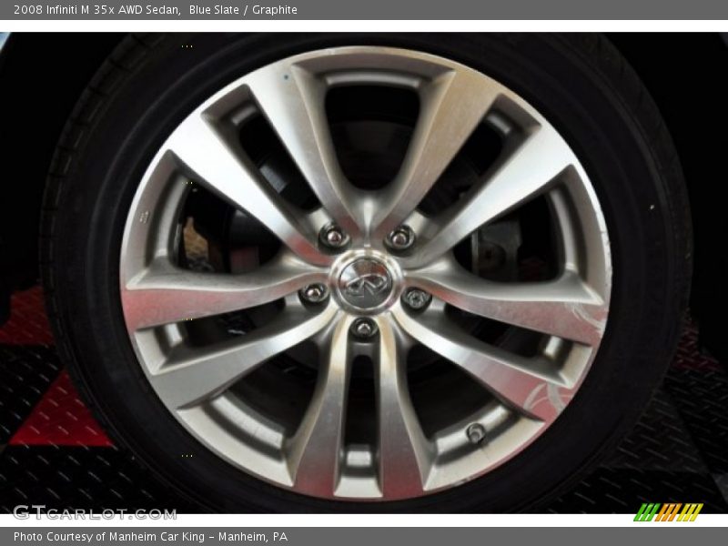 Blue Slate / Graphite 2008 Infiniti M 35x AWD Sedan