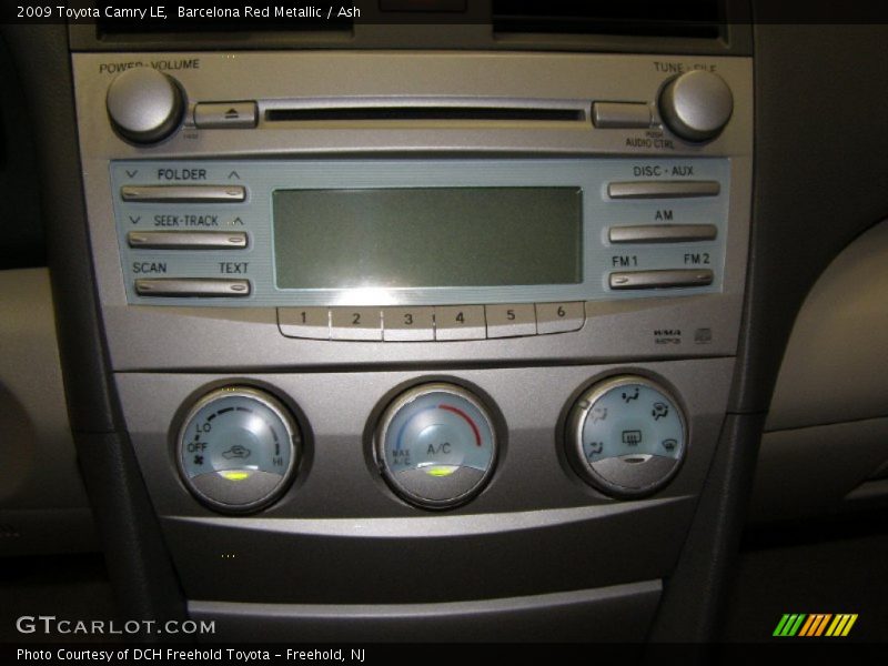 Barcelona Red Metallic / Ash 2009 Toyota Camry LE