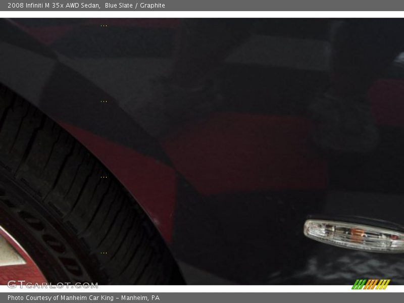 Blue Slate / Graphite 2008 Infiniti M 35x AWD Sedan