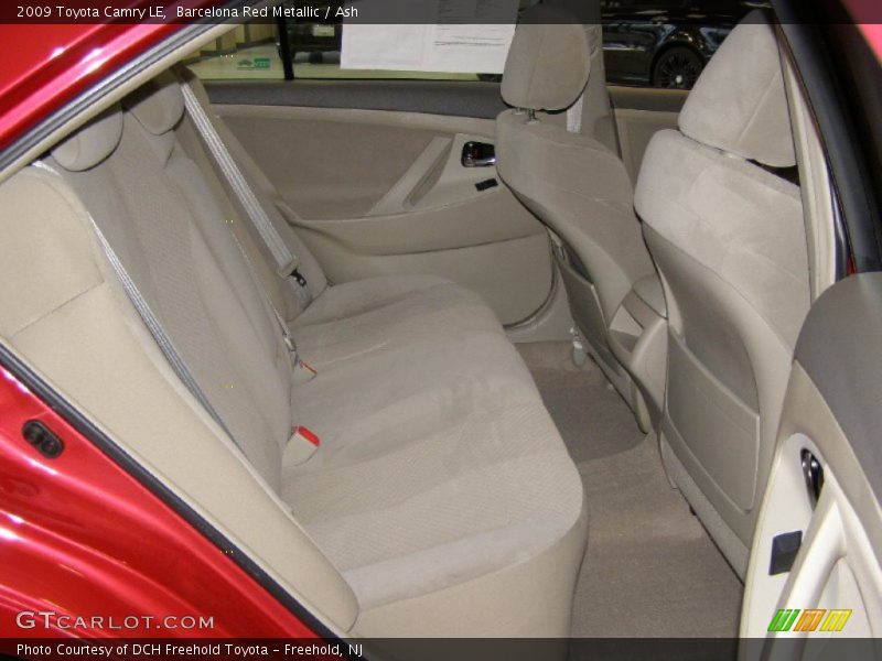 Barcelona Red Metallic / Ash 2009 Toyota Camry LE