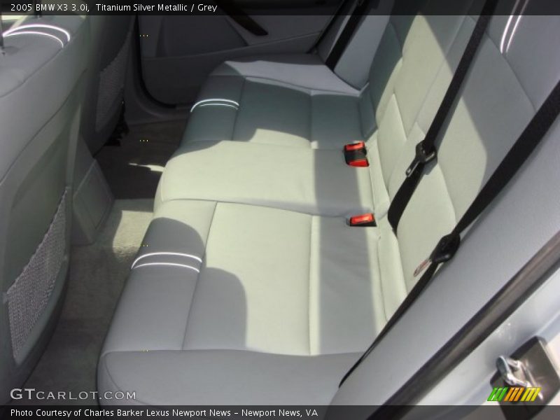 Titanium Silver Metallic / Grey 2005 BMW X3 3.0i