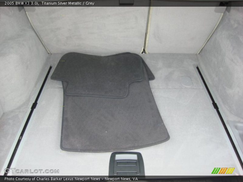 Titanium Silver Metallic / Grey 2005 BMW X3 3.0i