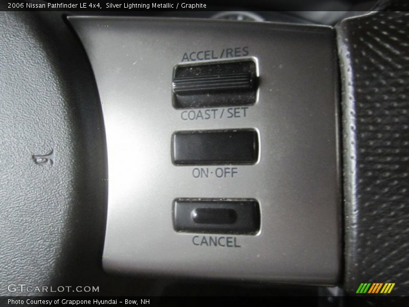 Silver Lightning Metallic / Graphite 2006 Nissan Pathfinder LE 4x4