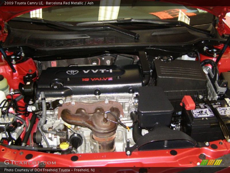 Barcelona Red Metallic / Ash 2009 Toyota Camry LE