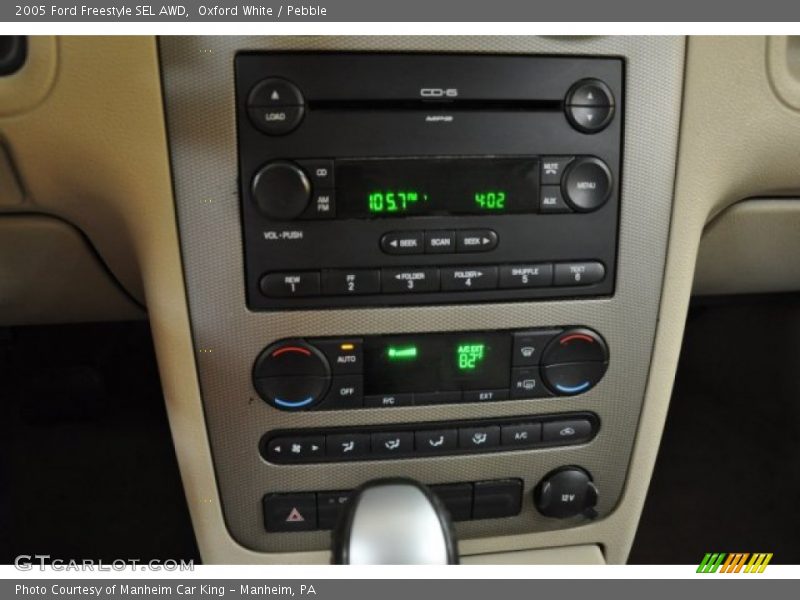 Controls of 2005 Freestyle SEL AWD