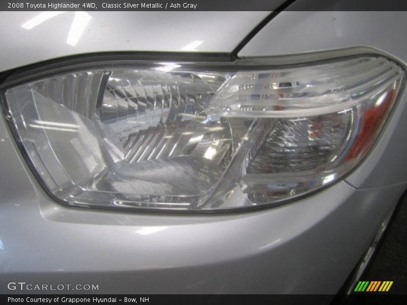 Classic Silver Metallic / Ash Gray 2008 Toyota Highlander 4WD