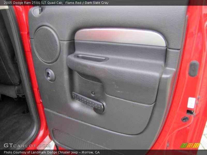Flame Red / Dark Slate Gray 2005 Dodge Ram 2500 SLT Quad Cab