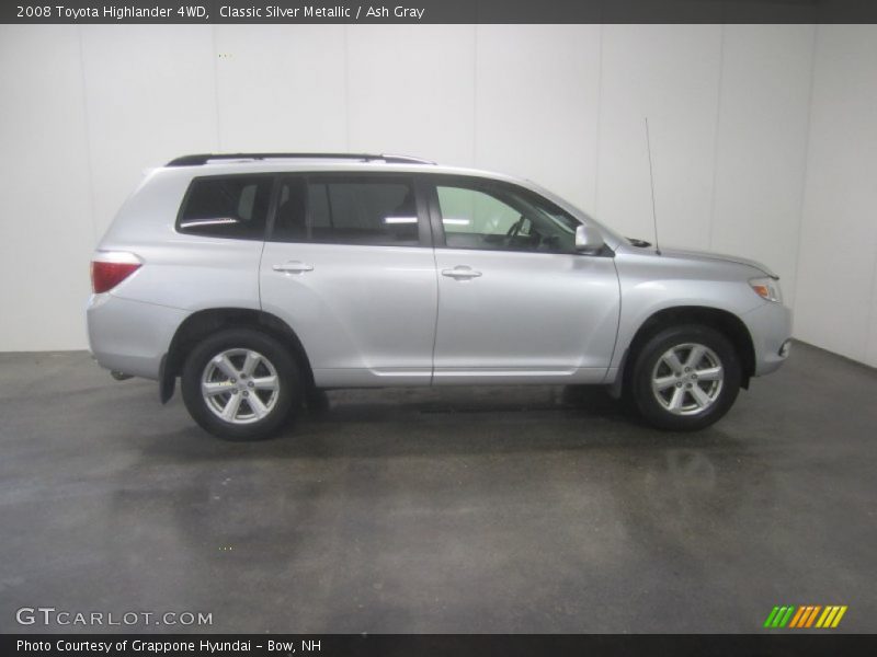 Classic Silver Metallic / Ash Gray 2008 Toyota Highlander 4WD