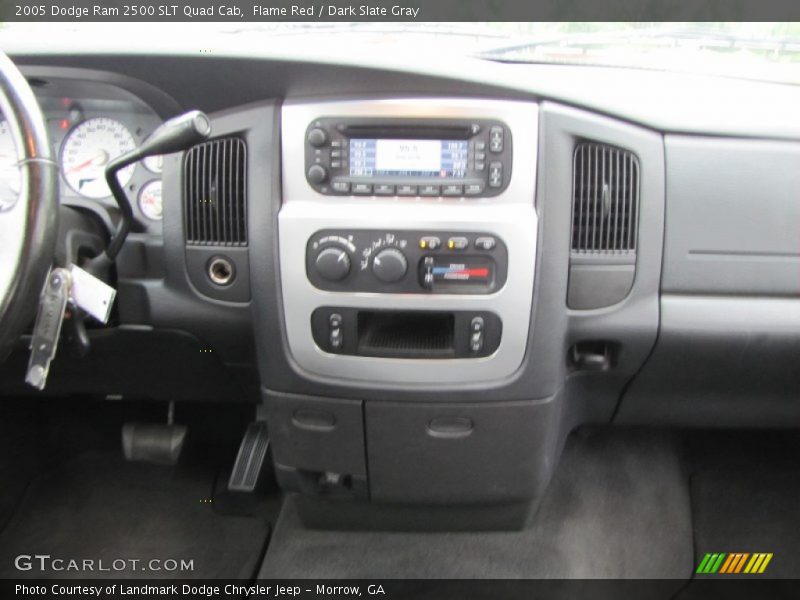 Flame Red / Dark Slate Gray 2005 Dodge Ram 2500 SLT Quad Cab